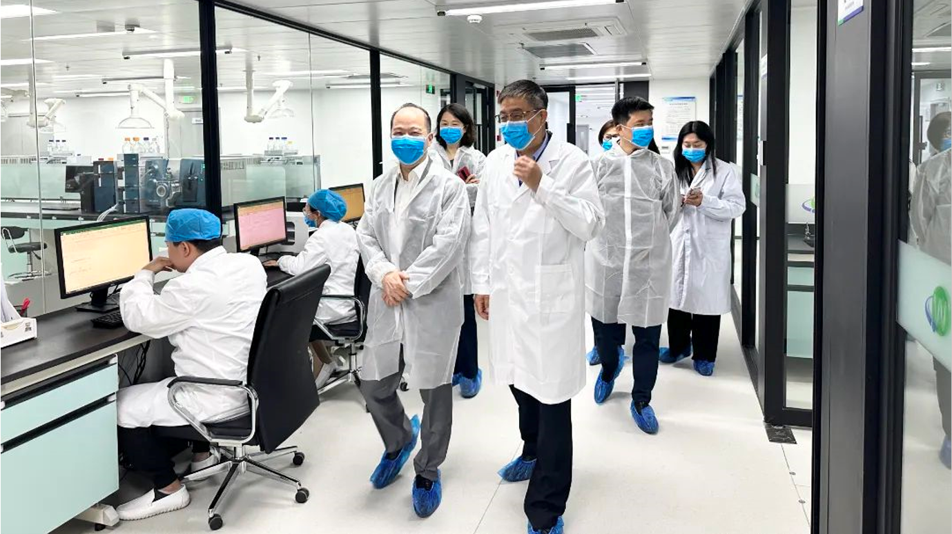 上药控股领导考察调研我司